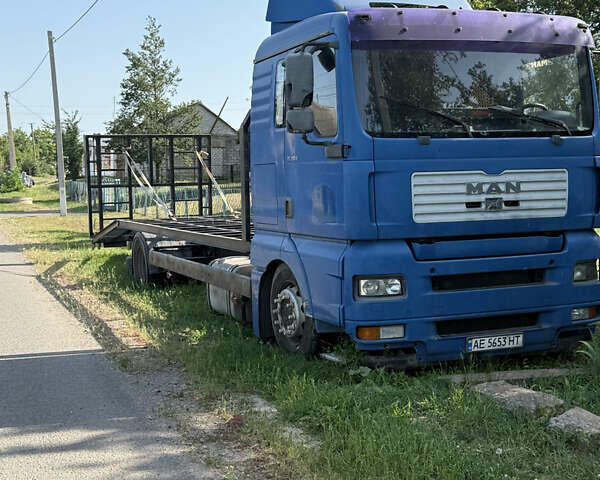 Синий МАН 18.262, объемом двигателя 5 л и пробегом 800 тыс. км за 7100 $, фото 1 на Automoto.ua