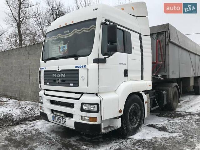 Белый МАН 18.410, объемом двигателя 11.97 л и пробегом 400 тыс. км за 29000 $, фото 5 на Automoto.ua