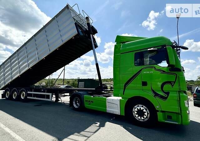 Зеленый МАН 18.430, объемом двигателя 12.42 л и пробегом 507 тыс. км за 70000 $, фото 16 на Automoto.ua