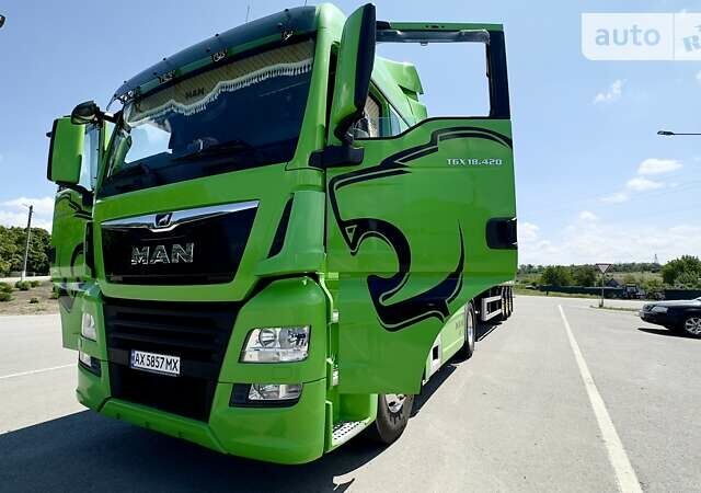 Зеленый МАН 18.430, объемом двигателя 12.42 л и пробегом 507 тыс. км за 70000 $, фото 2 на Automoto.ua