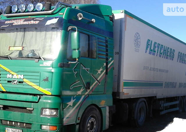 Зеленый МАН 18.430, объемом двигателя 10.52 л и пробегом 1 тыс. км за 5000 $, фото 2 на Automoto.ua