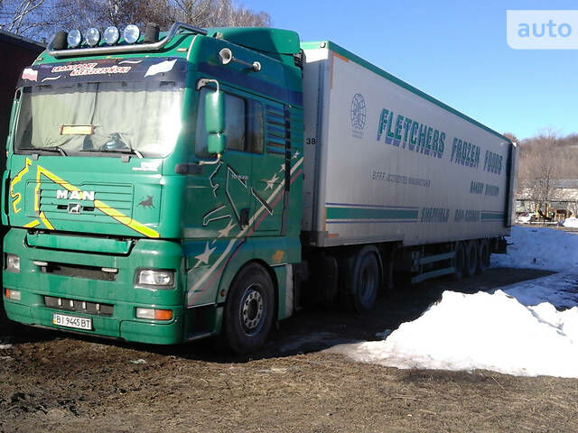 Зеленый МАН 18.430, объемом двигателя 10.52 л и пробегом 1 тыс. км за 5000 $, фото 1 на Automoto.ua