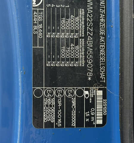 Синій МАН 18.440, об'ємом двигуна 12.99 л та пробігом 636 тис. км за 26711 $, фото 13 на Automoto.ua
