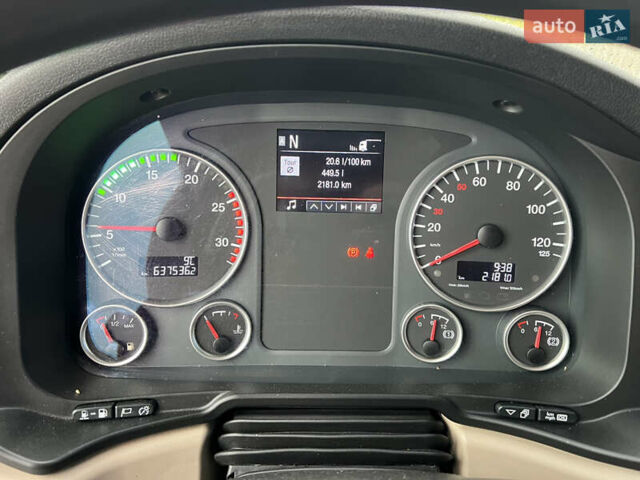 Білий МАН 18.463, об'ємом двигуна 12.5 л та пробігом 637 тис. км за 31399 $, фото 12 на Automoto.ua