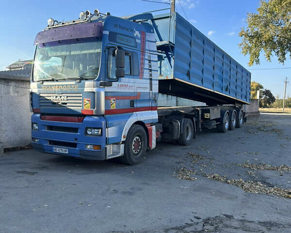 Синий МАН 18.463, объемом двигателя 12 л и пробегом 2 тыс. км за 17000 $, фото 2 на Automoto.ua