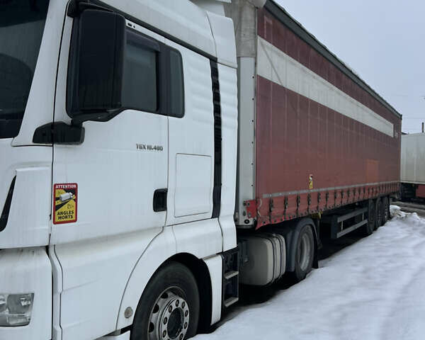 Белый МАН 18.480, объемом двигателя 12.42 л и пробегом 700 тыс. км за 45000 $, фото 2 на Automoto.ua