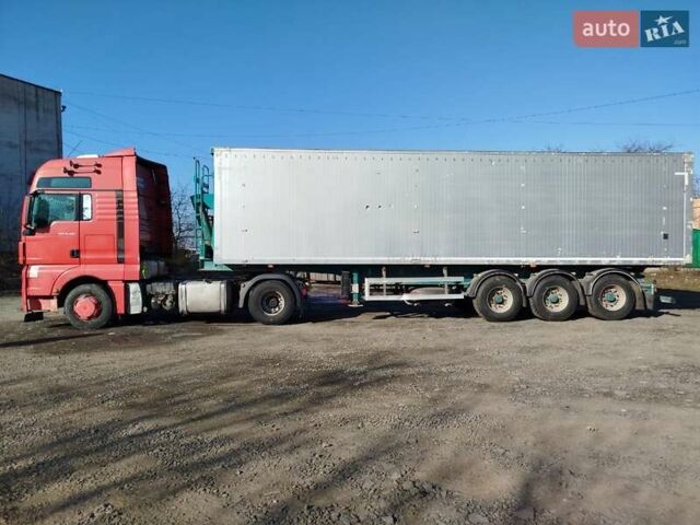 Красный МАН 18.480, объемом двигателя 12.42 л и пробегом 558 тыс. км за 9300 $, фото 2 на Automoto.ua