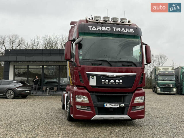 Красный МАН 18.480, объемом двигателя 12.42 л и пробегом 900 тыс. км за 20500 $, фото 2 на Automoto.ua