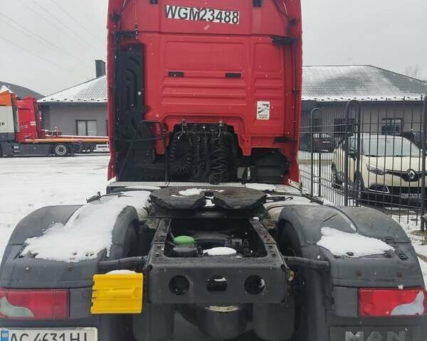 Красный МАН 18.480, объемом двигателя 12.5 л и пробегом 890 тыс. км за 17999 $, фото 2 на Automoto.ua