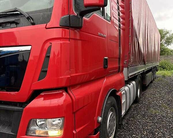 Красный МАН 18.480, объемом двигателя 12.4 л и пробегом 900 тыс. км за 18000 $, фото 6 на Automoto.ua