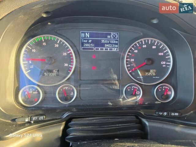 Синий МАН 18.480, объемом двигателя 12.5 л и пробегом 900 тыс. км за 35000 $, фото 11 на Automoto.ua