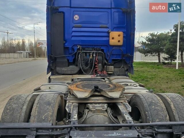 Синий МАН 18.480, объемом двигателя 12.5 л и пробегом 900 тыс. км за 35000 $, фото 1 на Automoto.ua