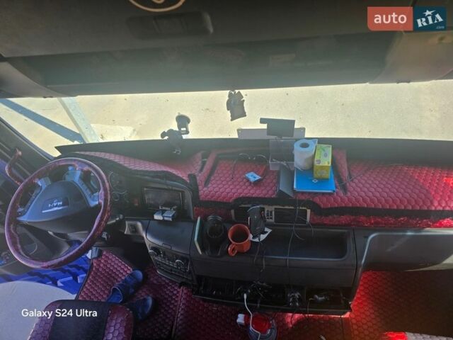 Синий МАН 18.480, объемом двигателя 12.5 л и пробегом 900 тыс. км за 35000 $, фото 12 на Automoto.ua