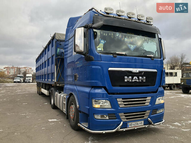 Синий МАН 18.480, объемом двигателя 12.42 л и пробегом 3 тыс. км за 45000 $, фото 2 на Automoto.ua