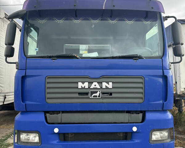 Синий МАН 18.480, объемом двигателя 12.82 л и пробегом 889 тыс. км за 8500 $, фото 1 на Automoto.ua