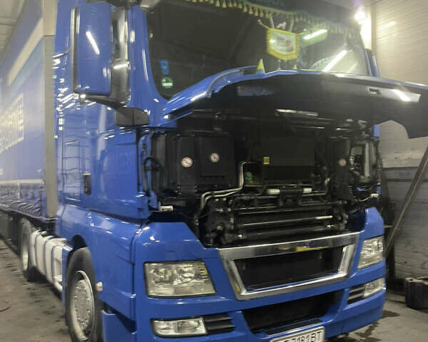 Синий МАН 18.480, объемом двигателя 12.42 л и пробегом 400 тыс. км за 22000 $, фото 3 на Automoto.ua