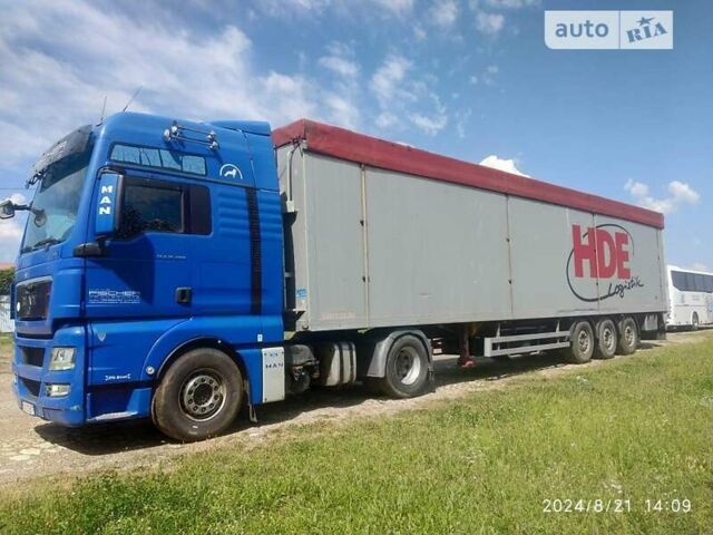 Синий МАН 18.480, объемом двигателя 12.5 л и пробегом 995 тыс. км за 34000 $, фото 1 на Automoto.ua