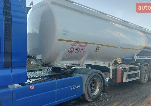 Синий МАН 18.480, объемом двигателя 12.4 л и пробегом 820 тыс. км за 50000 $, фото 3 на Automoto.ua