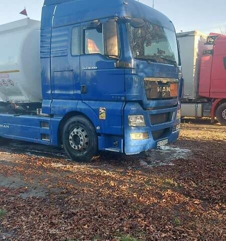 Синий МАН 18.480, объемом двигателя 12.4 л и пробегом 820 тыс. км за 50000 $, фото 1 на Automoto.ua