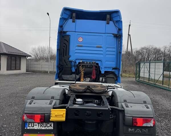 Синий МАН 18.480, объемом двигателя 12.42 л и пробегом 845 тыс. км за 19000 $, фото 4 на Automoto.ua