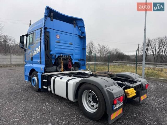 Синий МАН 18.480, объемом двигателя 12.42 л и пробегом 845 тыс. км за 19000 $, фото 5 на Automoto.ua