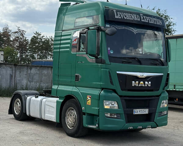 Зеленый МАН 18.480, объемом двигателя 12.42 л и пробегом 190 тыс. км за 16500 $, фото 2 на Automoto.ua