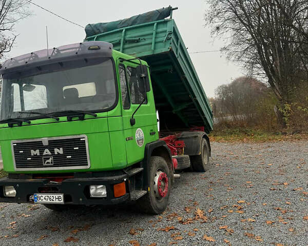 Зеленый МАН 19.402, объемом двигателя 11.97 л и пробегом 400 тыс. км за 14600 $, фото 1 на Automoto.ua