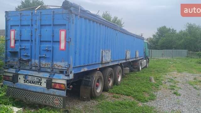 Зеленый МАН 19.463, объемом двигателя 12.8 л и пробегом 264 тыс. км за 8500 $, фото 7 на Automoto.ua