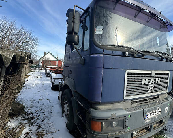 Синий МАН 22.403, объемом двигателя 11.97 л и пробегом 5 тыс. км за 5000 $, фото 1 на Automoto.ua