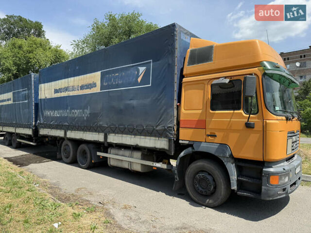 Желтый МАН 23.414, объемом двигателя 11.97 л и пробегом 128 тыс. км за 12990 $, фото 2 на Automoto.ua