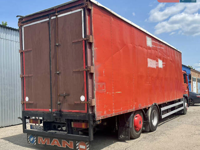 Красный МАН 25.285, объемом двигателя 6.87 л и пробегом 800 тыс. км за 15000 $, фото 4 на Automoto.ua
