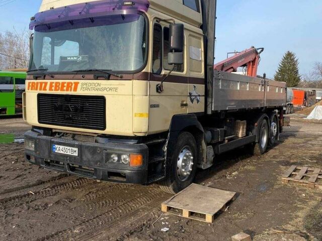 Желтый МАН 26.403, объемом двигателя 12 л и пробегом 999 тыс. км за 19500 $, фото 2 на Automoto.ua