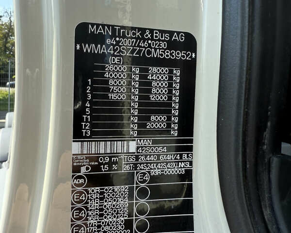 Білий МАН 26.440, об'ємом двигуна 12.5 л та пробігом 550 тис. км за 38938 $, фото 7 на Automoto.ua