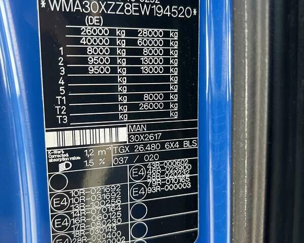 МАН 26.480, объемом двигателя 0 л и пробегом 647 тыс. км за 48078 $, фото 17 на Automoto.ua