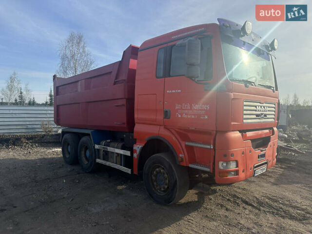 Красный МАН 26.530, объемом двигателя 12.82 л и пробегом 298 тыс. км за 36000 $, фото 4 на Automoto.ua