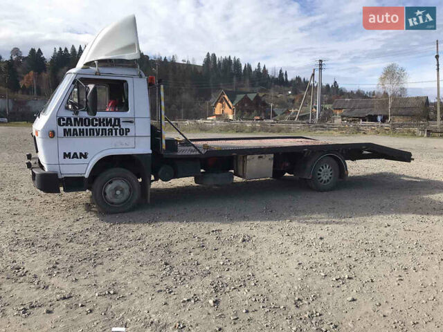 МАН 8.150 груз. 1991 в Ивано-Франковске на Automoto.ua Белый МАН 8.150 груз., объемом двигателя 6.87 л и пробегом 300 тыс. км за 10500 $, фото 1 на Automoto.ua