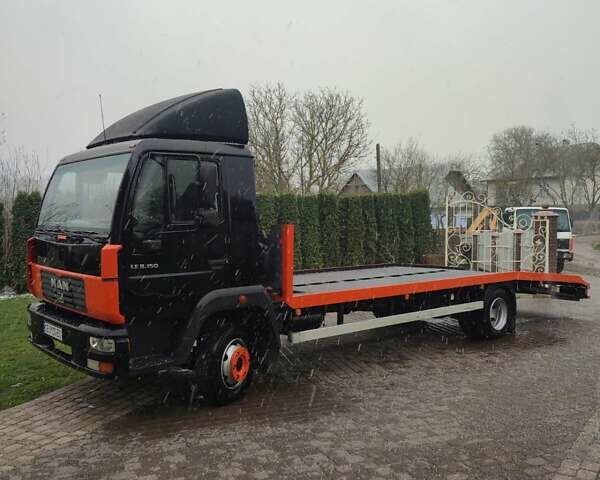 Черный МАН 8.150 груз., объемом двигателя 4.58 л и пробегом 602 тыс. км за 16100 $, фото 3 на Automoto.ua