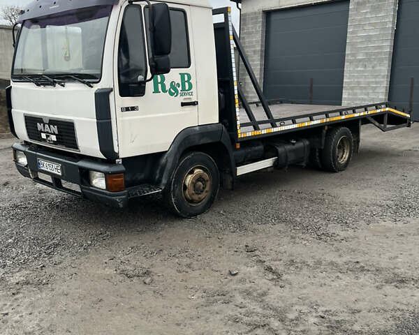 Белый МАН 8.153, объемом двигателя 4.58 л и пробегом 306 тыс. км за 9900 $, фото 1 на Automoto.ua