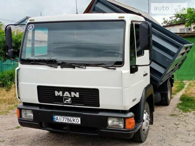 Белый МАН 8.163, объемом двигателя 4.6 л и пробегом 715 тыс. км за 18000 $, фото 2 на Automoto.ua