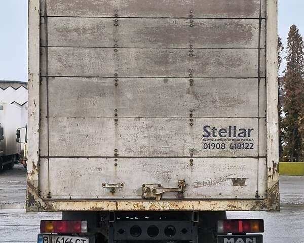 Белый МАН 8.163, объемом двигателя 4.6 л и пробегом 516 тыс. км за 12800 $, фото 9 на Automoto.ua