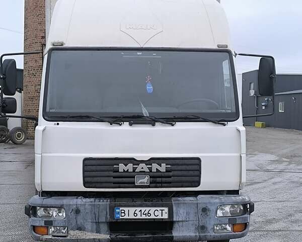 Белый МАН 8.163, объемом двигателя 4.6 л и пробегом 516 тыс. км за 12800 $, фото 7 на Automoto.ua