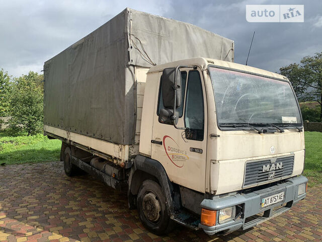 Белый МАН 8.163, объемом двигателя 4.6 л и пробегом 645 тыс. км за 8200 $, фото 4 на Automoto.ua