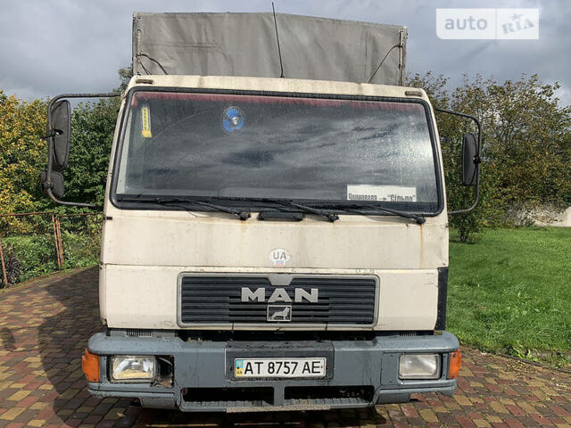 Белый МАН 8.163, объемом двигателя 4.6 л и пробегом 645 тыс. км за 8200 $, фото 3 на Automoto.ua
