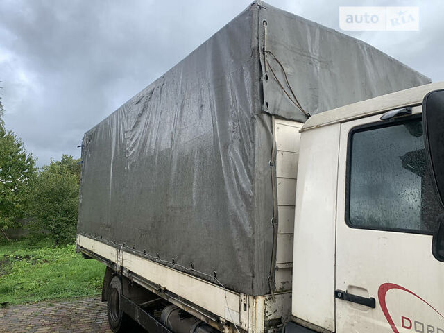 Белый МАН 8.163, объемом двигателя 4.6 л и пробегом 645 тыс. км за 8200 $, фото 1 на Automoto.ua