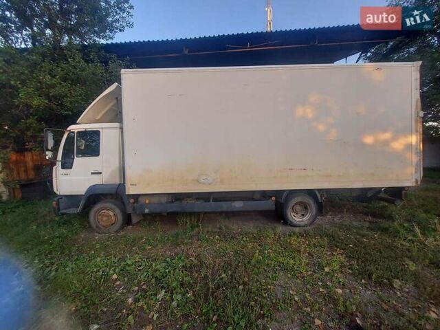 Белый МАН 8.163, объемом двигателя 4.6 л и пробегом 680 тыс. км за 8000 $, фото 1 на Automoto.ua