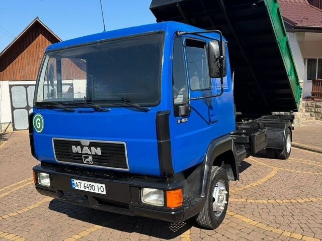 Синій МАН 8.163, об'ємом двигуна 4.6 л та пробігом 370 тис. км за 13500 $, фото 1 на Automoto.ua