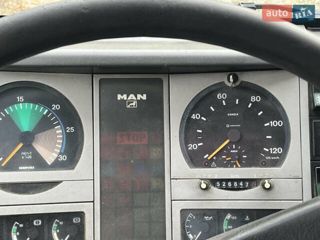 Зеленый МАН 8.163, объемом двигателя 4.58 л и пробегом 526 тыс. км за 8000 $, фото 2 на Automoto.ua