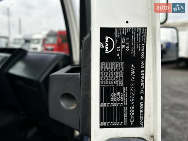 Белый МАН 8.180, объемом двигателя 4.58 л и пробегом 569 тыс. км за 12500 $, фото 24 на Automoto.ua
