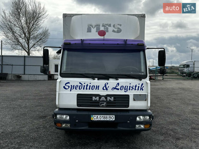 Белый МАН 8.180, объемом двигателя 4.58 л и пробегом 569 тыс. км за 12500 $, фото 1 на Automoto.ua