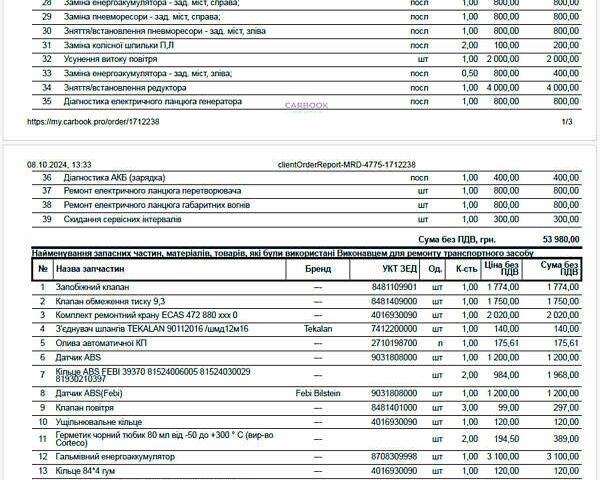 МАН 8.180 2009 в Одессе на Automoto.ua Бежевый МАН 8.180, объемом двигателя 4.58 л и пробегом 251 тыс. км за 27100 $, фото 19 на Automoto.ua